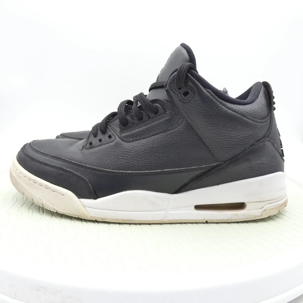 Nike Air Jordan 3 Retro Cyber Monday Black White 136064-020 Mens Size 12